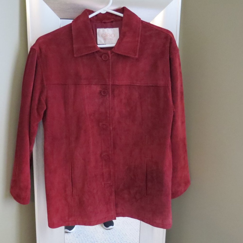 Cleo Petites Vintage Suede Jacket